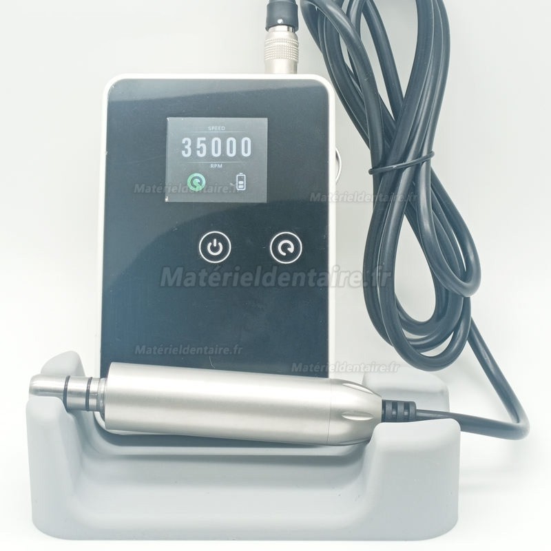 Micromoteur laboratoire dentaire portable type E avce moteur sans balais